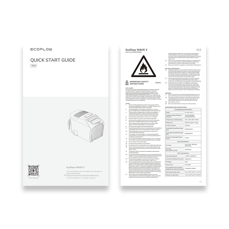 Instrucciones de seguridad, Guía de inicio rápido, Tarjeta de garantía