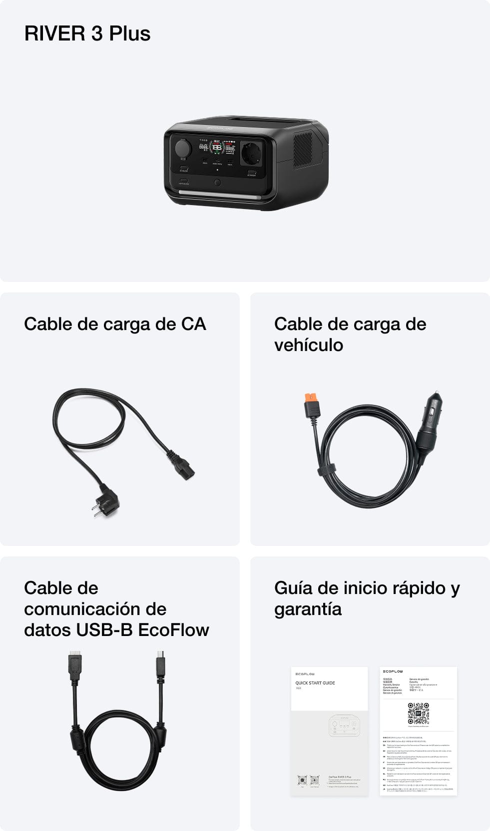 ¿Contenido de la caja?