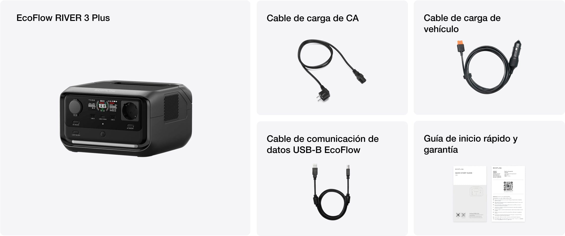 ¿Contenido de la caja?