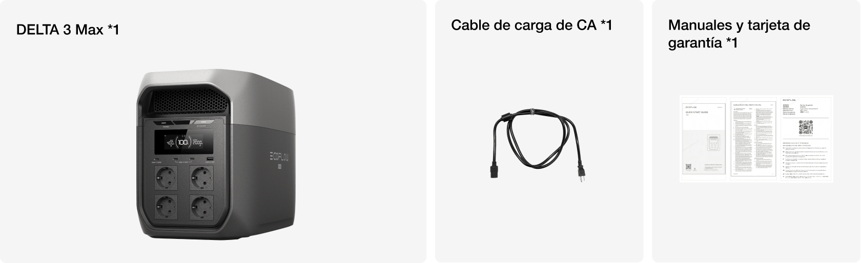 Contenido de la caja
