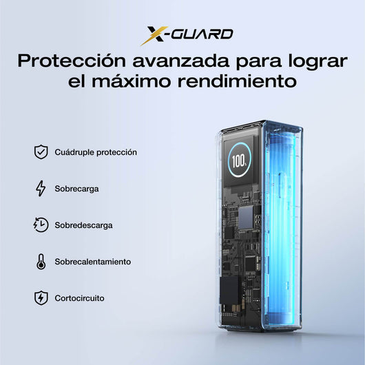 Banco de energía EcoFlow RAPID (25 000 mAh, 170 W, cables integrados y retráctiles de 100 W) Power Bank EcoFlow ES