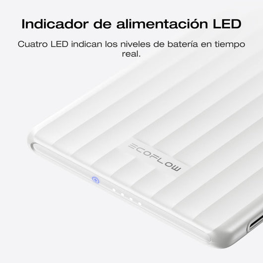 Banco de energía magnético EcoFlow RAPID (5 000 mAh, 7,5 W, carga magnética) Power Bank EcoFlow ES