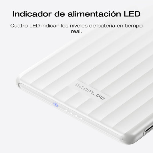 Banco de energía magnético EcoFlow RAPID (5 000 mAh, 7,5 W, carga magnética) Power Bank EcoFlow ES