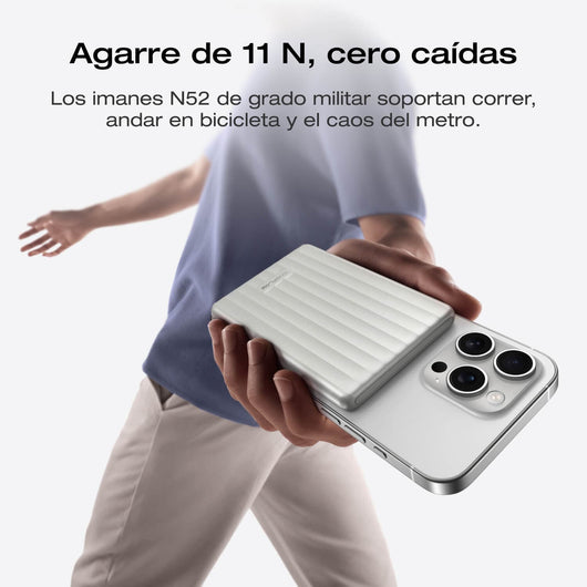 Banco de energía magnético EcoFlow RAPID (5 000 mAh, 7,5 W, carga magnética) Power Bank EcoFlow ES