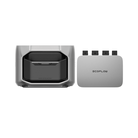 Batería adicional inteligente EcoFlow DELTA Pro 3  EcoFlow Europe Batería adicional inteligente DELTA Pro 3 + Inversor PowerStream 800 W (con Cable)