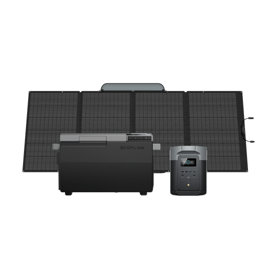 EcoFlow GLACIER + EcoFlow DELTA 2 Max  EcoFlow Europe GLACIER + DELTA 2 Max + Panel Solar 400W