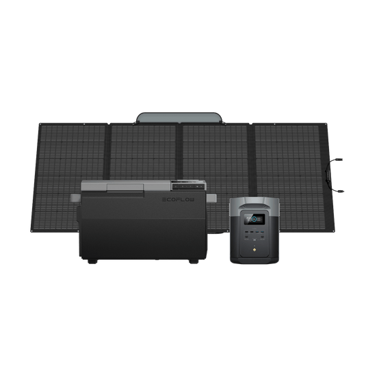 EcoFlow GLACIER + EcoFlow DELTA 2 Max  EcoFlow Europe GLACIER + DELTA 2 Max + Panel Solar 400W  