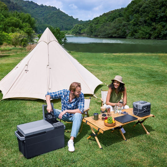 EcoFlow GLACIER + EcoFlow RIVER 2 Pro + Panel solar portátil bifacial EcoFlow de 220 W  EcoFlow Europe