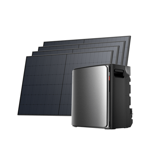 EcoFlow STREAM Ultra X BKW II EcoFlow ES STREAM Ultra X 4 panel solar bifacial de 520 W