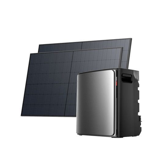 EcoFlow STREAM Ultra X BKW II EcoFlow ES STREAM Ultra X 2 panel solar bifacial de 520 W