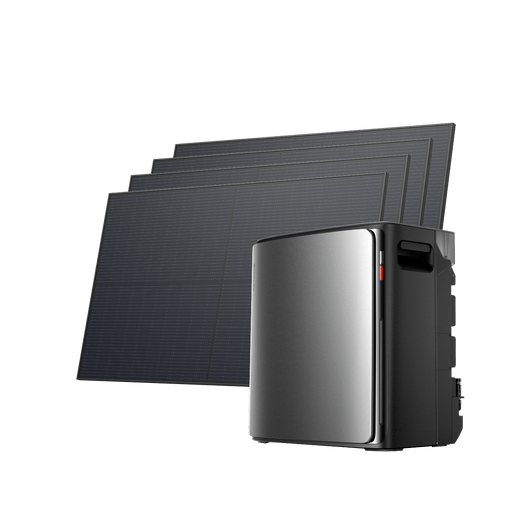 EcoFlow STREAM Ultra X (Reacondicionada) BKW II EcoFlow ES STREAM Ultra X 4 panel solar bifacial de 520 W