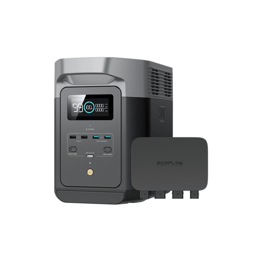 Estación de Energía Portátil EcoFlow DELTA 2 EcoFlow DELTA 2 + Cargador mediante alternador EcoFlow de 800 W