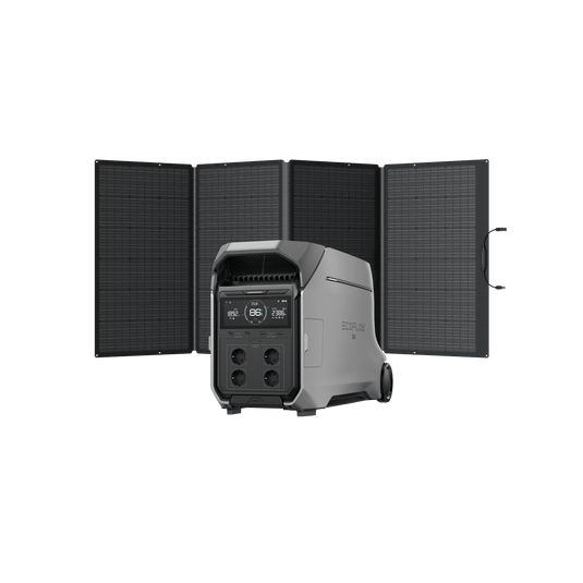 Estación de energía portátil EcoFlow DELTA Pro 3 (Reacondicionada) EcoFlow Spain DELTA Pro 3 (Reacondicionada)+ Panel solar de 400 W(Reacondicionada)(Precio para miembros')