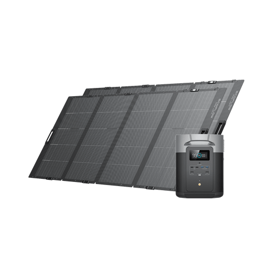 Generador solar EcoFlow DELTA Max (FV 400 W portátil) EcoFlow 2*400 W + DELTA Max 2000