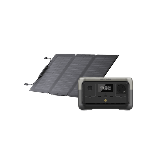 Generador solar EcoFlow RIVER 2 (FV 60 W)  EcoFlow Italia   