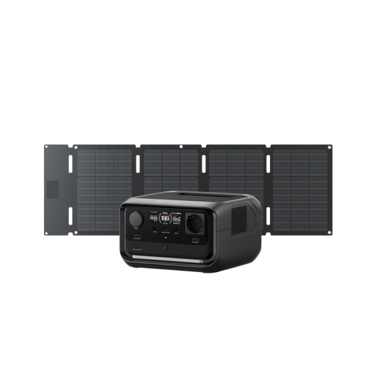 Generador solar EcoFlow RIVER 3 Plus Bundles EcoFlow Spain RIVER 3 Plus Panel Solar Portátil de 45 W (Tipo-C)