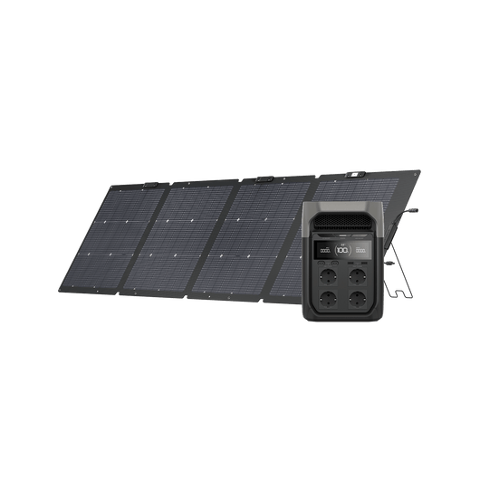 Generador solar Serie EcoFlow DELTA 3 (FV 220 W) Bundles EcoFlow ES DELTA 3 1 Panel solar portátil de 220 W