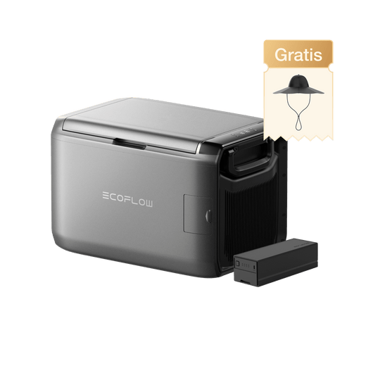 Nevera congelador portátil EcoFlow GLACIER Classic EcoFlow Europe 55L Batería enchufable