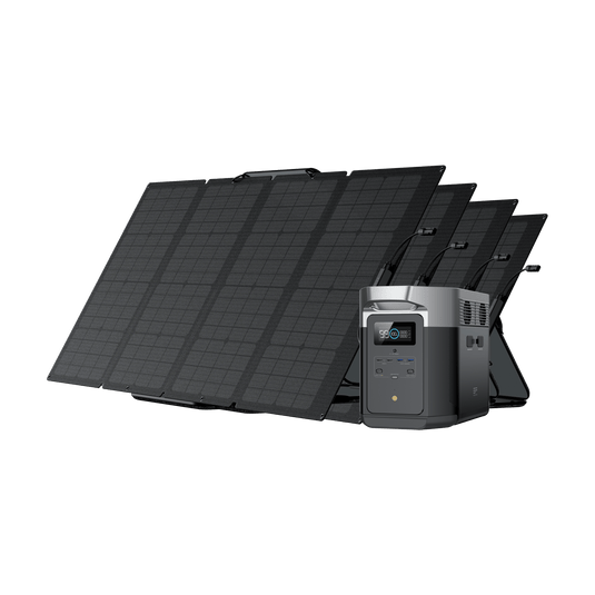 Generador solar EcoFlow DELTA Max (FV 160 W) Bundles EcoFlow DELTA Max 1600 4 