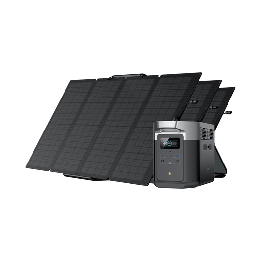 Generador solar EcoFlow DELTA Max (FV 160 W) Bundles EcoFlow DELTA Max 1600 3