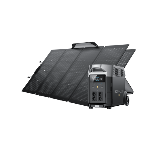 Generador solar EcoFlow DELTA Pro (FV 220 W）  EcoFlow Europe 2*220 W + DELTA Pro  