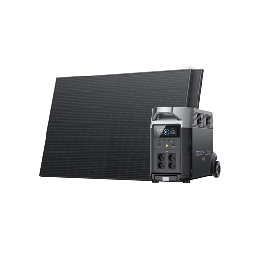 Generador solar EcoFlow DELTA Pro (FV 400 W rígido)  EcoFlow Europe 2 Without Extra Battery 