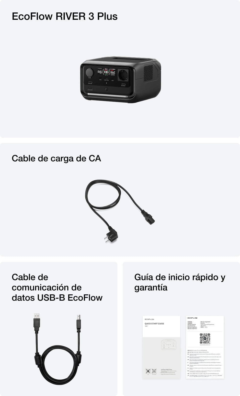 ¿Contenido de la caja?