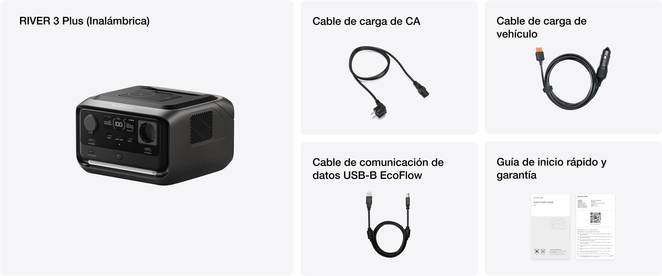 Contenido de la caja