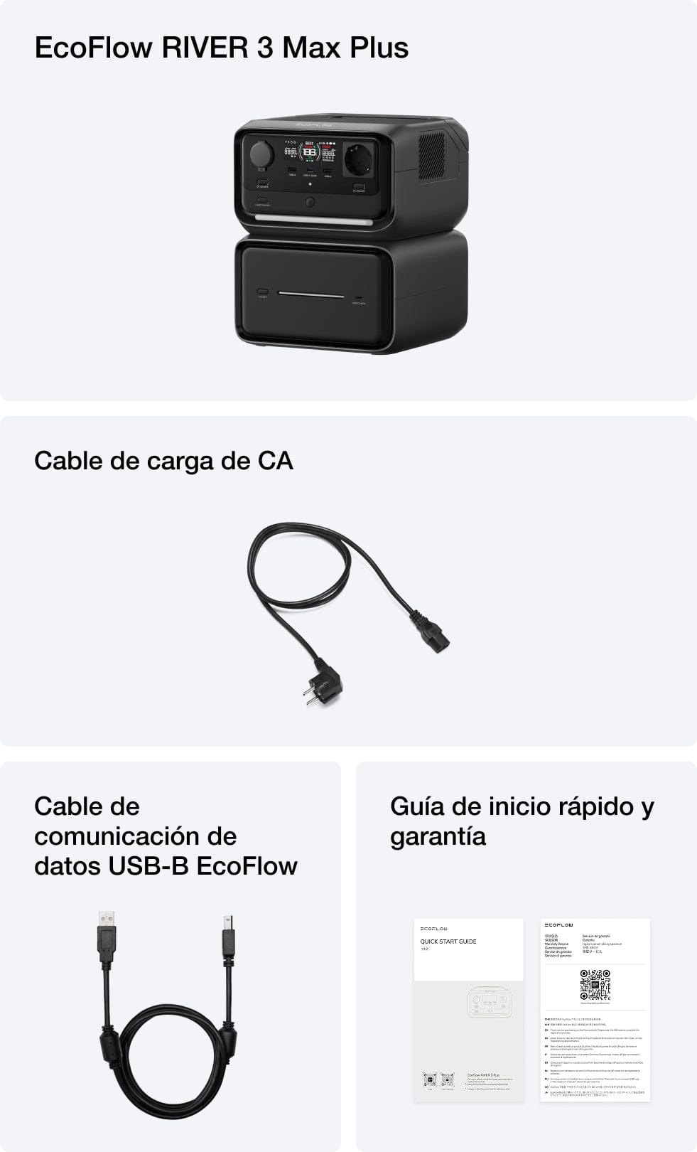 ¿Contenido de la caja?