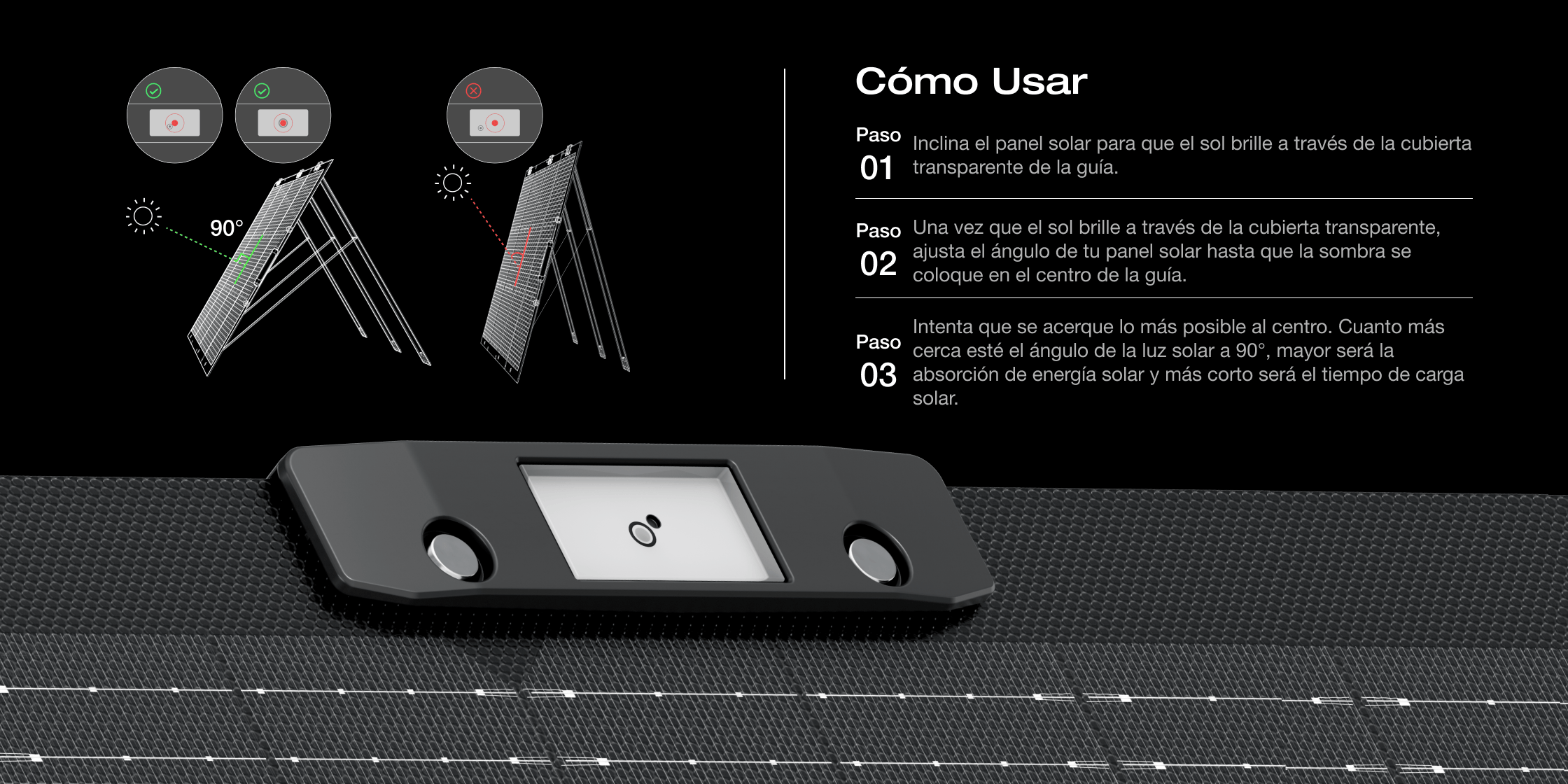 Panel Solar EcoFlow 220W resistente al agua IP68