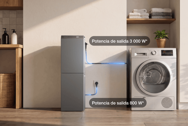 Salida aislada de hasta 3000 W *