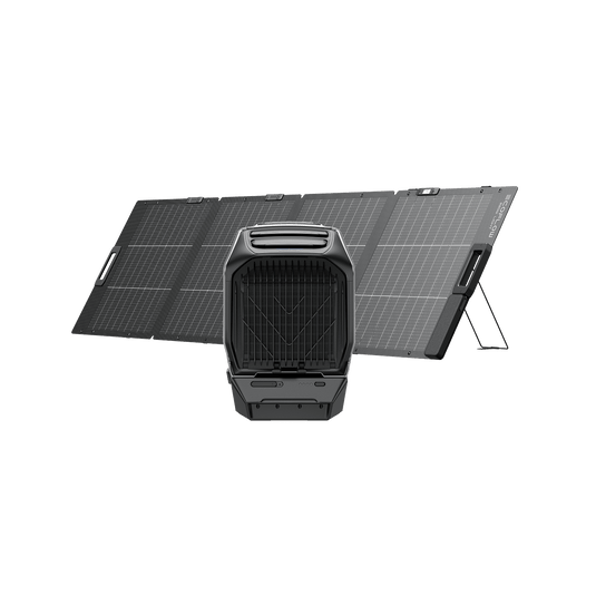 Aire acondicionado portátil EcoFlow WAVE 3 EcoFlow Europe WAVE 3 + Batería adicional WAVE 3 + Panel solar portátil bifacial de 220 W