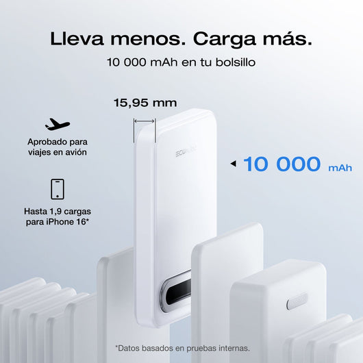 Banco de energía EcoFlow RAPID Mag Qi2 (10.000 mAh, 15 W)