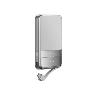 Banco de energía magnético EcoFlow RAPID Power Bank EcoFlow ES 5000 mAh Plateado