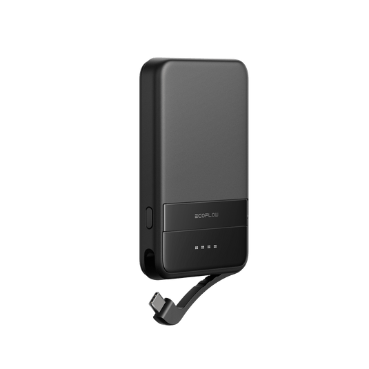 Banco de energía magnético EcoFlow RAPID Power Bank EcoFlow ES 5000 mAh Negro 