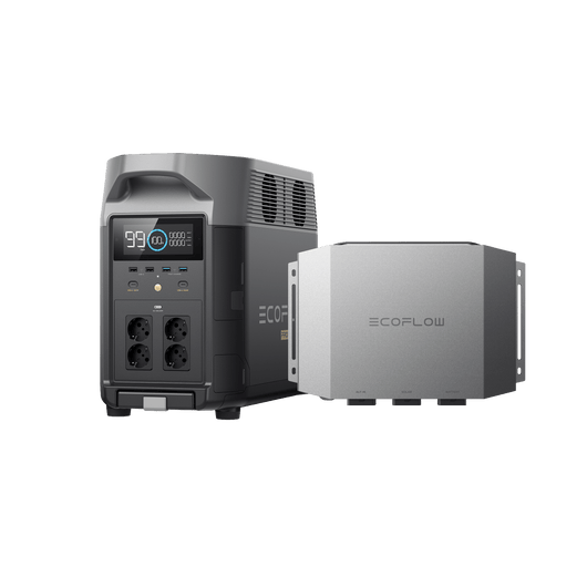 Cargador mediante alternador EcoFlow de 1000 W EcoFlow Europe Cargador mediante alternador + DELTA Pro + Adaptador para Generador Inteligente