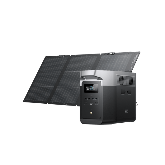 EcoFlow DELTA 2 Max Solar Generator (PV160W) Bundles EcoFlow Europe 1*160 W + DELTA 2 Max