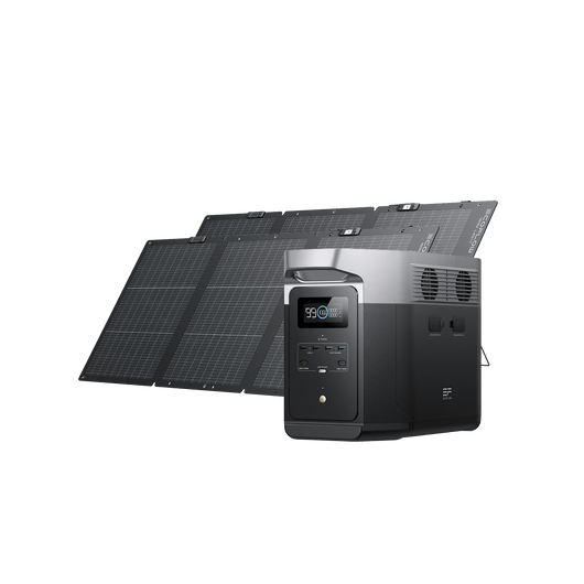 EcoFlow DELTA 2 Max Solar Generator (PV160W) Bundles EcoFlow Europe 2*160 W + DELTA 2 Max