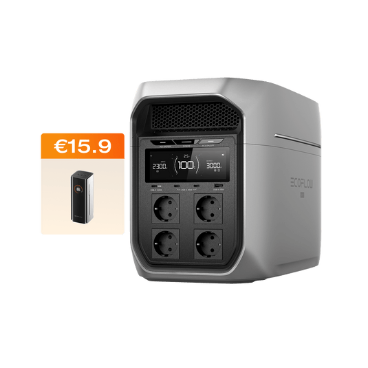 EcoFlow DELTA 3 Max Plus (2048Wh) EcoFlow ES DELTA 3 Max Plus (2048Wh) RAPID Pro 20 000 mAh