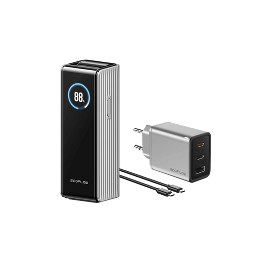 EcoFlow Kit de Carga Rápida RAPID 25 000 mAh＋65W GaN Charger