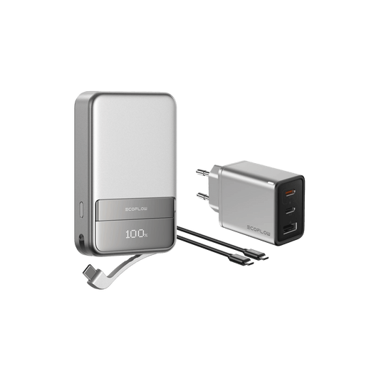 EcoFlow Kit de Carga Rápida RAPID 10 000 mAh＋65W GaN Charger