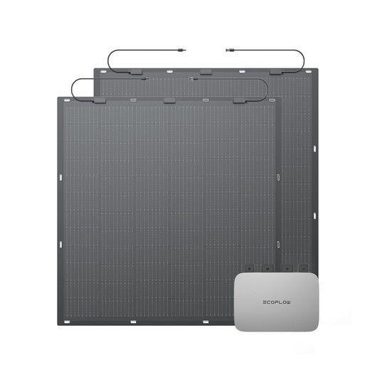 EcoFlow PowerStream Kit solar para balcones 600W/800W - Panel Solar Flexible de 200W EcoFlow Europe Panel Solar Flexible de 200W (2 unidades) 600 W