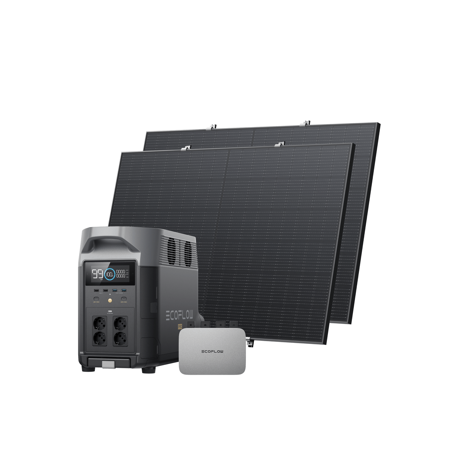 EcoFlow PowerStream Kit solar para balcones 800W - EcoFlow DELTA Pro (3 kWh) BKW Bundle EcoFlow Spain   