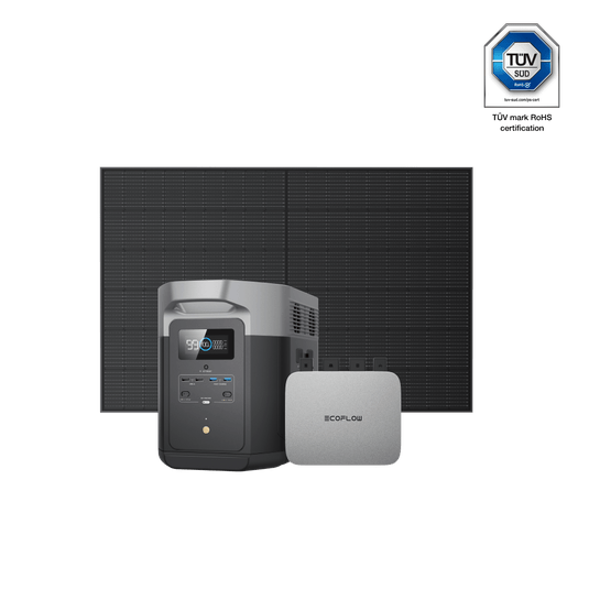 EcoFlow PowerStream Kit solar para balcones 800W - EcoFlow DELTA 2 Max (2 kWh) BKW Bundle EcoFlow Germany   