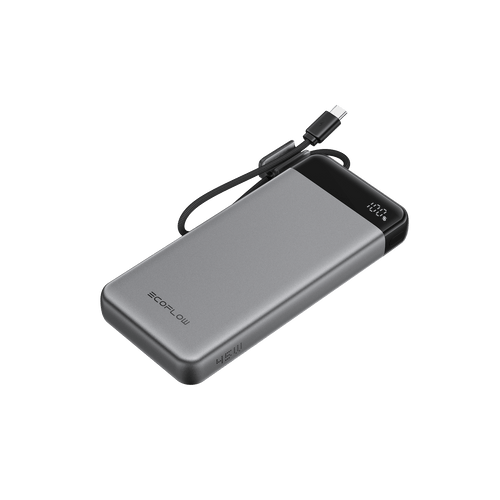 EcoFlow RAPID Power Bank (20K, 45W, Built-in Cable) Power Bank EcoFlow ES Negro