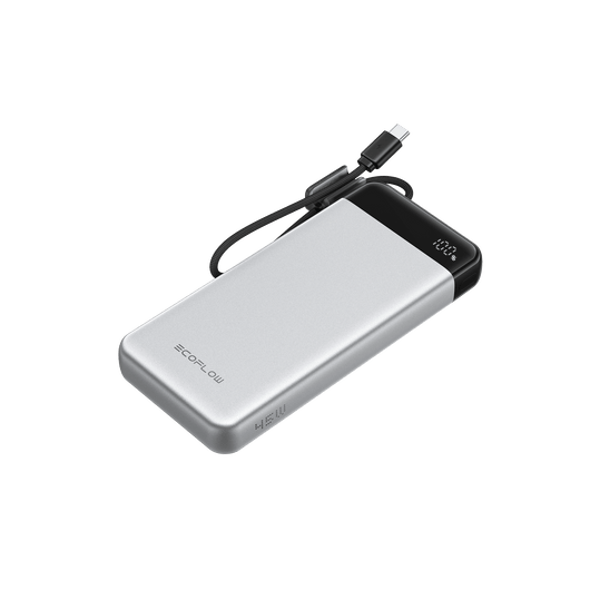 EcoFlow RAPID Power Bank (20K, 45W, Built-in Cable) Blanco