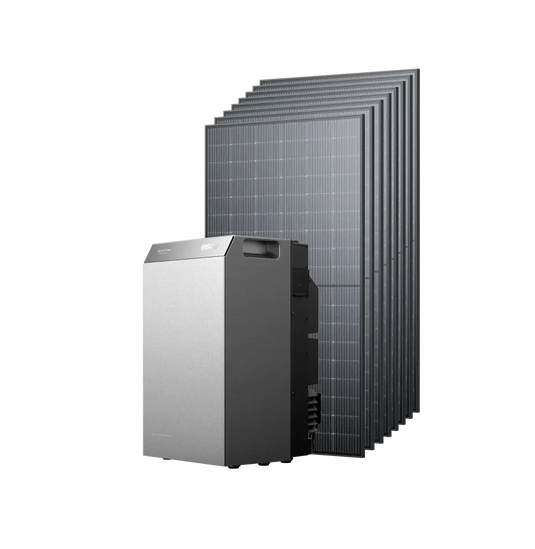 EcoFlow STREAM 5000 EcoFlow ES STREAM 5000 + 8 paneles solares rígidos de 500 W