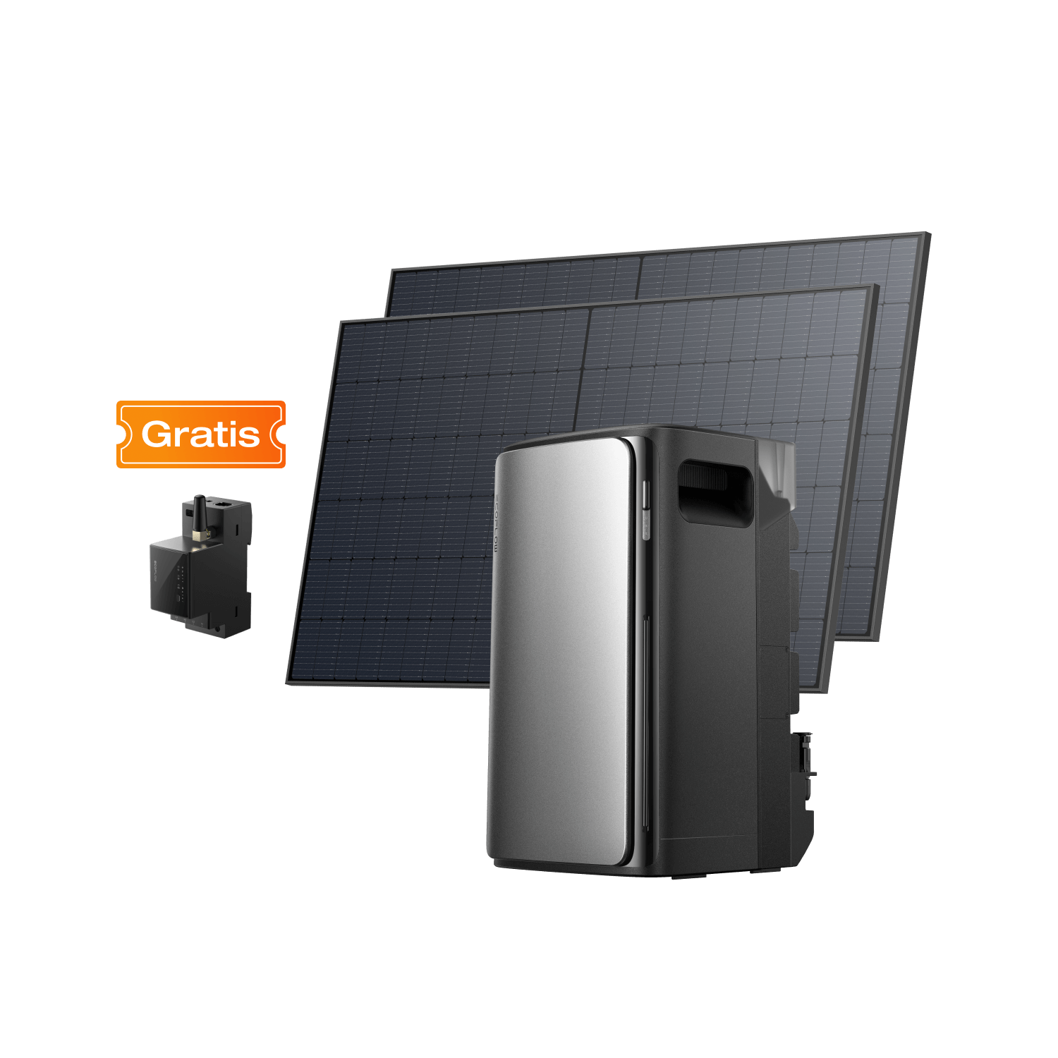 EcoFlow STREAM Ultra/Pro EcoFlow ES STREAM Pro 2 paneles solares rígidos de 520 W