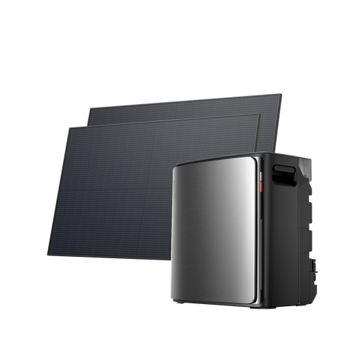 EcoFlow STREAM Ultra X BKW II EcoFlow ES STREAM Ultra X 2 panel solar rígido de 450 W