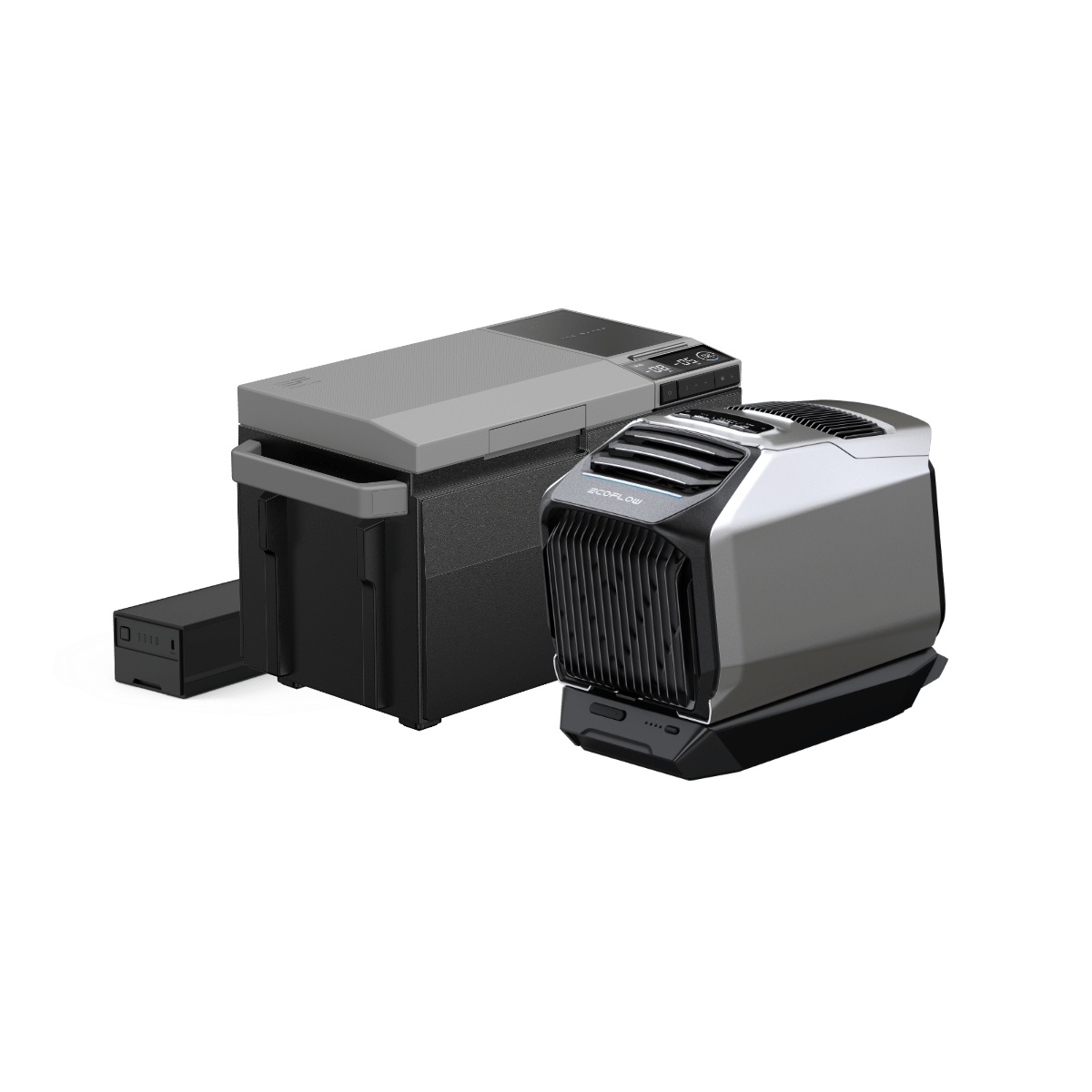 EcoFlow WAVE 2 + EcoFlow GLACIER  EcoFlow Europe WAVE 2 + WAVE 2 Add-on Battery + GLACIER + GLACIER Plug-in Battery  